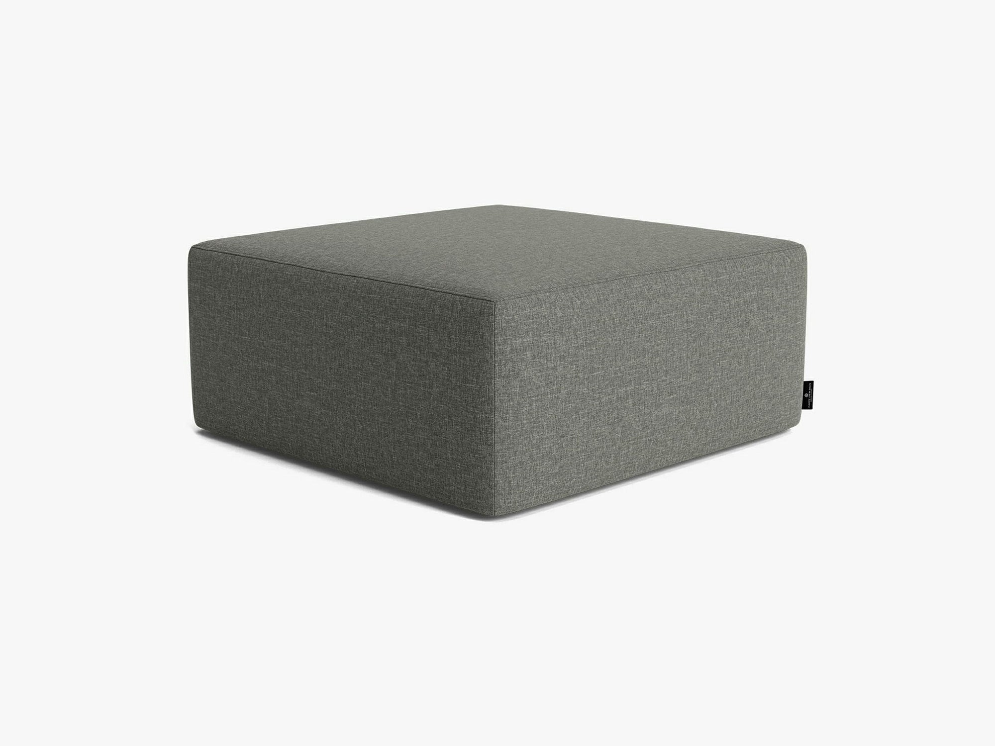 Kobbe Ottoman Square DG Rothesay Graphite